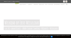 Desktop Screenshot of erve-wisselink.nl