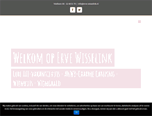 Tablet Screenshot of erve-wisselink.nl